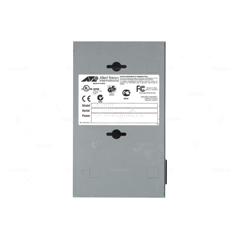 AT-FS705L ALLIED TELESYN 5 PORT 100MB ETHERNET UNMANAGED SWITCH  -